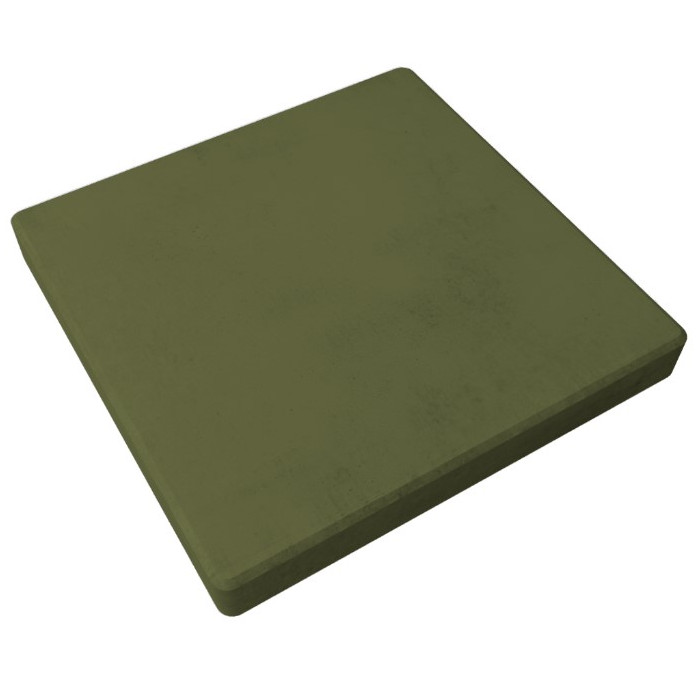 Квадратная тротуарная плитка 330х330х70 Зеленый